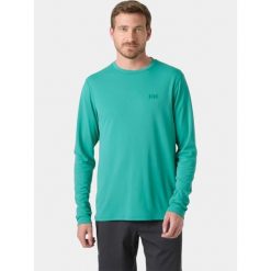 T-shirt męski Helly Hansen Lifa Active Solen Ls. Zielone t-shirty męskie Helly Hansen, m, bez wzorów, bez kołnierzyka. Za 360.00 zł.