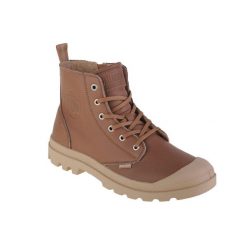Buty sportowe Sneakersy męskie, Palladium Pampa Zip Lth Ess. Brązowe buty sportowe męskie Palladium, z materiału, za kostkę, bez zapięcia, trekkingowe. Za 729.99 zł.