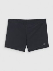 4F Kąpielówki męskie - czarne M. Czarne kąpielówki męskie 4f, m, bez wzorów, z elastanu, do pływania. Za 59.99 zł.