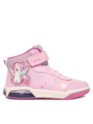 Geox Sneakersy J Inek J56ASA 0BCKC C8206 D Różowy. Czerwone buty sportowe dziewczęce Geox, bez wzorów, ze skóry, bez zapięcia. Za 219.99 zł.
