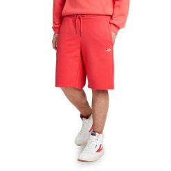 Spodenki męskie FILA Blehen Sweat. Brązowe krótkie spodenki sportowe męskie Fila, na lato, l, bez wzorów. Za 99.99 zł.