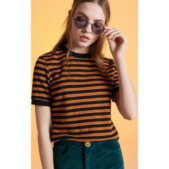 Bluzka w paski - Granatowy. Bluzki damskie Cropp. Za 34.99 zł.