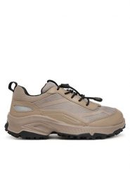 ECCO Sneakersy Receptor Xp K 72477251492 Beżowy. Brązowe trampki i tenisówki chłopięce ecco, bez wzorów, z materiału, bez zapięcia. Za 359.99 zł.