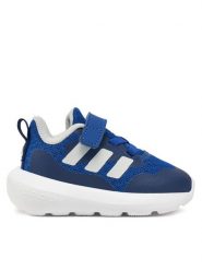 Adidas Sneakersy Fortarun 2.0 JI2183 Granatowy. Niebieskie buty sportowe dziewczęce Adidas, bez wzorów, z materiału, bez zapięcia. Za 119.99 zł.
