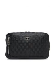 Guess Nerka HMTODE P5221 Czarny. Czarne saszetki męskie Guess, ze skóry. Za 269.99 zł.