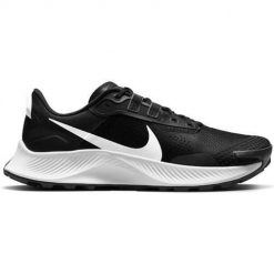 Buty do biegania męskie Nike Pegasus Trail 3. Czarne buty sportowe męskie Nike, z gumy, bez zapięcia, do biegania. Za 512.00 zł.