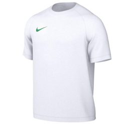 T-shirt sportowy z krótkim rękawem męski Park VIII Junior. Białe t-shirty męskie Nike, m, bez wzorów, z bawełny, sportowe, bez kołnierzyka. Za 69.99 zł.