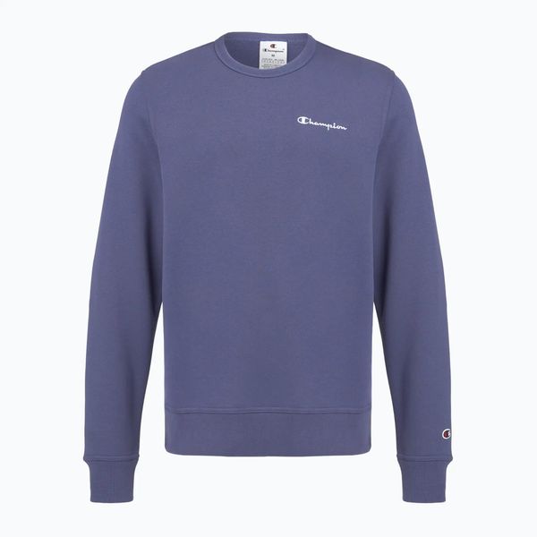 Bluza męska Champion 221792 Crewneck Sweatshirt. Niebieskie bluzy męskie Champion, l, bez wzorów, z bawełny, bez kaptura. Za 116.99 zł.