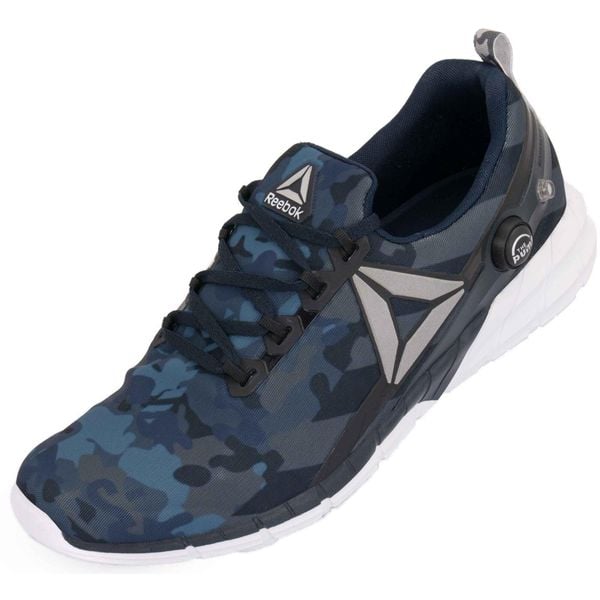 Buty do Fitness Reebok ZPump Fusion 2.5 dla Mężczyzn Rozmiar 45. Niebieskie buty sportowe męskie Reebok, bez zapięcia, na fitness i siłownię. Za 270.99 zł.