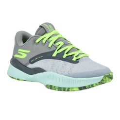 Buty do koszykówki męskie SKECHERS SKX Nexus. Szare buty sportowe męskie Skechers, bez zapięcia, do koszykówki, Skechers Sport. Za 389.99 zł.