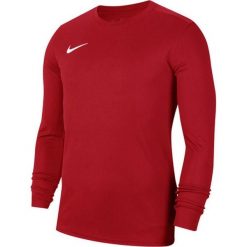 Męska Koszulka Z Długim Rękawem Park VII Jersey DriFIT. Czerwone koszulki sportowe męskie Nike, m, bez wzorów, z jersey, bez kołnierzyka, bez ramiączek, trekkingowe. Za 132.99 zł.