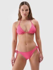 4F Góra od bikini damska - fuksja M. Czerwone bikini damskie 4f, na lato, m, bez wzorów. Za 49.99 zł.