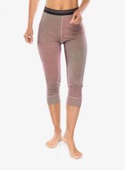 Legginsy termoaktywne damskie Ortovox 185 Rock'N'Wool Print SP. Czerwone bielizna termoaktywna damska ORTOVOX, l, bez wzorów, z materiału, bez ramiączek. Za 416.89 zł.