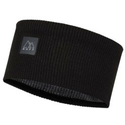 Opaska na głowę dla dorosłych Buff CrossKnit Headband. Czarne czapki i kapelusze damskie Buff, bez wzorów, sportowe. Za 118.00 zł.