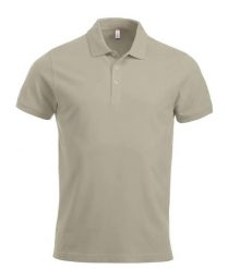 Clique Classic Lincoln S/S koszulka polo męska z bawełny, modern fit. Zielone koszulki polo męskie CLIQUE, m, bez wzorów, z bawełny, klasyczne, bez ramiączek. Za 121.45 zł.