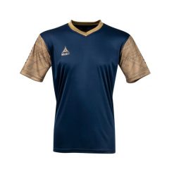 Koszulka Select Player Golden. Niebieskie koszulki sportowe męskie Select, l, bez wzorów, z materiału, bez kołnierzyka, bez ramiączek, na fitness i siłownię. Za 125.50 zł.