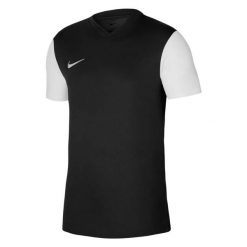 Męska Koszulka Tiempo Premier II. Czarne koszulki sportowe męskie Nike, m, bez wzorów, bez kołnierzyka, bez ramiączek, trekkingowe. Za 131.99 zł.