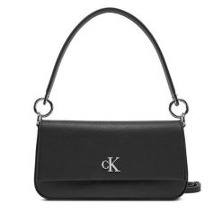 Torebka Calvin Klein Jeans. Czarne torebki do ręki damskie Calvin Klein Jeans, bez wzorów, z jeansu, klasyczne, bez dodatków. Za 349.99 zł.