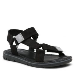 Sandały Lasocki Kids. Czarne sandały dziewczęce Lasocki Kids, bez zapięcia. Za 119.99 zł.