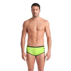 Kąpielówki Arena Icons Low Waist. Żółte kąpielówki męskie Arena, l, bez wzorów, do pływania. Za 129.00 zł.