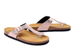 DR. BRINKMANN 700887-23 bronze, klapki japonki damskie. Żółte klapki damskie Dr. Brinkmann, bez wzorów, bez obcasa. Za 194.90 zł.