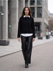 Sweter z domieszką wełny - czarny. Czarne swetry damskie Sinsay, l, bez wzorów, z wełny, bez kołnierzyka, bez ramiączek, bez kaptura. Za 49.99 zł.