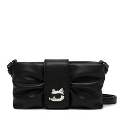 Torebka Karl Lagerfeld Kids. Czarne torby i plecaki dziecięce Karl Lagerfeld Kids. Za 390.99 zł.