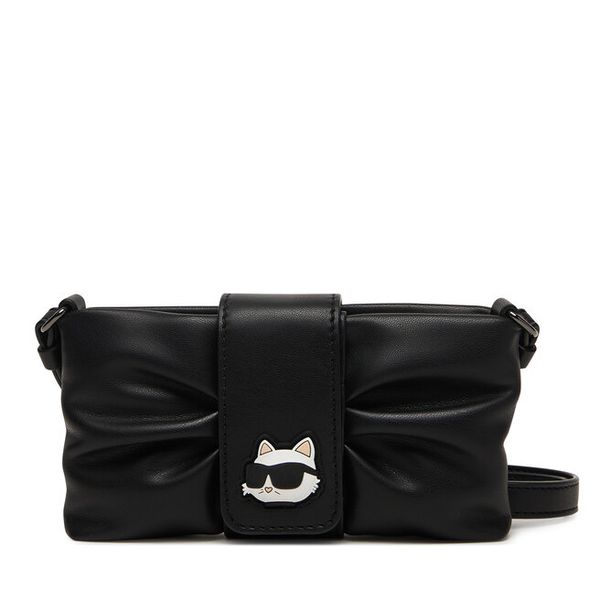 Torebka Karl Lagerfeld Kids. Czarne torby i plecaki dziecięce Karl Lagerfeld Kids. Za 390.99 zł.