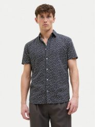 Jack & Jones Koszula Summer 12274951 Granatowy Regular Fit. Niebieskie koszule męskie Jack & Jones, m, bez wzorów, z bawełny, bez kołnierzyka, bez ramiączek. Za 99.99 zł.