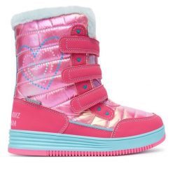 Śniegowce Agatha Ruiz de la Prada. Czerwone śniegowce dziewczęce Agatha Ruiz de la Prada, bez zapięcia. Za 199.99 zł.