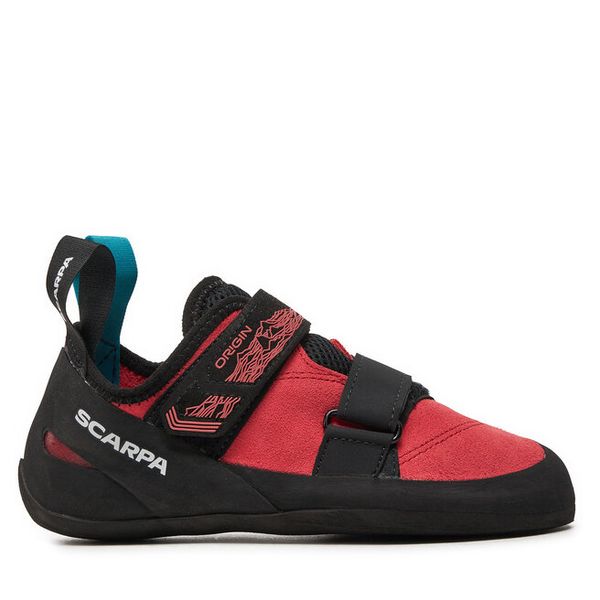 Buty wspinaczkowe Scarpa. Pomarańczowe obuwie sportowe damskie Scarpa, bez wzorów. Za 339.99 zł.