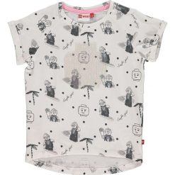 Koszulka "Tanya 402" w kolorze białym. T-shirty i topy dla dziewczynek marki LEGO Wear. W wyprzedaży za 42.95 zł.