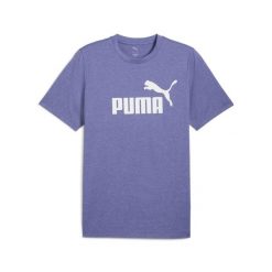Puma Koszulka Ess No.1 Logo Heather 68255146. Niebieskie koszulki sportowe męskie Puma, m, bez wzorów, z bawełny, bez kołnierzyka, bez ramiączek. Za 79.99 zł.