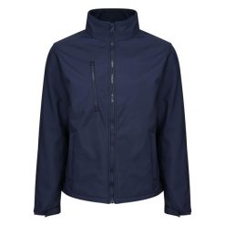 Kurtka Softshellowa Męska Trzywarstwowa. Niebieskie kurtki męskie Regatta, l, bez wzorów, z materiału, bez kaptura. Za 160.99 zł.