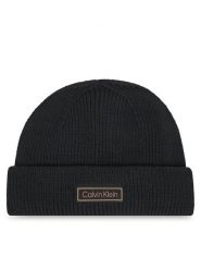 Calvin Klein Czapka LV04D8058G Czarny. Czarne rękawiczki męskie Calvin Klein, na zimę, bez wzorów, z materiału. Za 219.99 zł.