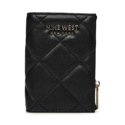 Portfel Nine West. Czarne portfele damskie Nine West, bez wzorów. Za 59.99 zł.