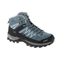 Damskie Buty Trekkingowe Wodoodporne CMP Rigel Mid Niebieskie. Niebieskie obuwie sportowe damskie CMP, bez wzorów, trekkingowe. Za 425.30 zł.