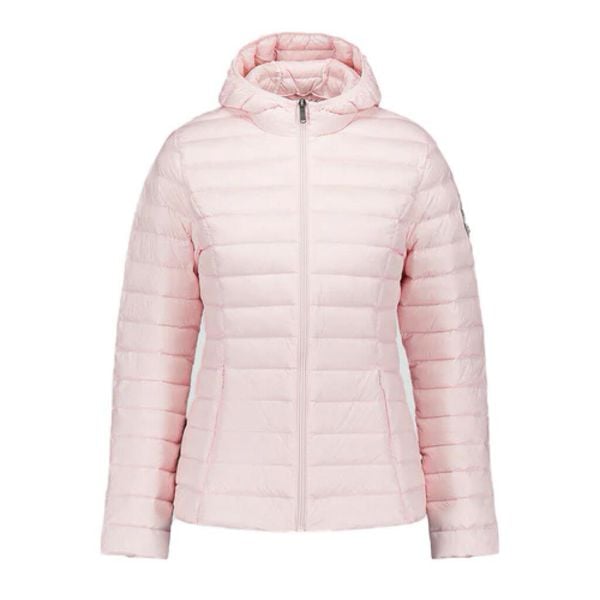 Kurtka JOTT CLOE Rose. Czerwone kurtki damskie jott, bez wzorów, z tkaniny, bez kaptura, trekkingowe. Za 403.99 zł.