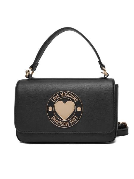 LOVE MOSCHINO Torebka JC4367PP0NKG0000 Czarny. Czarne torebki do ręki damskie Love Moschino, bez wzorów, ze skóry, bez dodatków. Za 539.99 zł.