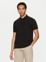 Calvin Klein Polo K10K114128 Czarny Regular Fit. Czarne koszulki polo męskie Calvin Klein, m, bez wzorów, z bawełny, bez ramiączek. Za 239.99 zł.