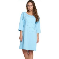Sukienka w kolorze jasnoniebieskim. Sukienki damskie marki Bessa, Moonlight. W wyprzedaży za 129.95 zł.