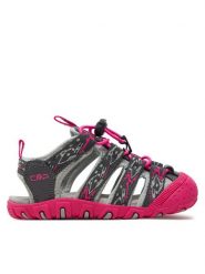 CMP Sandały Kids Sahiph Hiking Sandal 30Q9524 Szary. Szare sandały dziewczęce CMP, ze skóry, bez zapięcia. Za 109.99 zł.