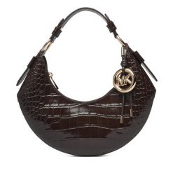 Torebka MICHAEL Michael Kors. Brązowe torebki do ręki damskie MICHAEL Michael Kors, bez wzorów, klasyczne, bez dodatków. Za 1,059.00 zł.