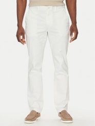 Tommy Hilfiger Chinosy Denton MW0MW37873 Biały Slim Fit. Białe eleganckie spodnie męskie Tommy Hilfiger, m, bez wzorów, z bawełny. Za 369.99 zł.
