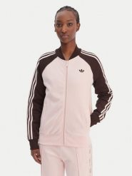 Adidas Bluza adicolor SST Classic KD3783 Różowy Regular Fit. Czerwone bluzy damskie Adidas, m, bez wzorów, z bawełny, bez kaptura. Za 309.99 zł.