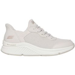 Buty sportowe damskie Skechers Bobs Arch Comfort B. Czerwone obuwie sportowe damskie Skechers, bez wzorów, z syntetyku. Za 333.99 zł.