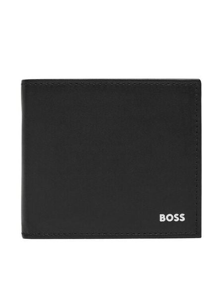 BOSS Portfel 50546152 Czarny. Czarne portfele męskie Boss, bez wzorów, ze skóry. Za 275.99 zł.