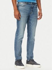 Calvin Klein Jeans Jeansy LV04RF742G Niebieski Tapered Fit. Niebieskie jeansy męskie Calvin Klein Jeans. Za 489.99 zł.