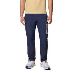 Spodnie Columbia Challenger. Niebieskie spodnie sportowe męskie Columbia, m, bez wzorów, trekkingowe. Za 219.99 zł.