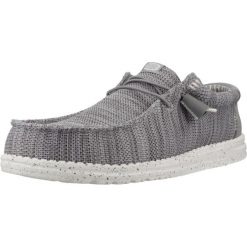 Buty HEY DUDE WALLY STRETCH SOX Szary. Szare trekkingi męskie ENDURE, trekkingowe. Za 242.99 zł.